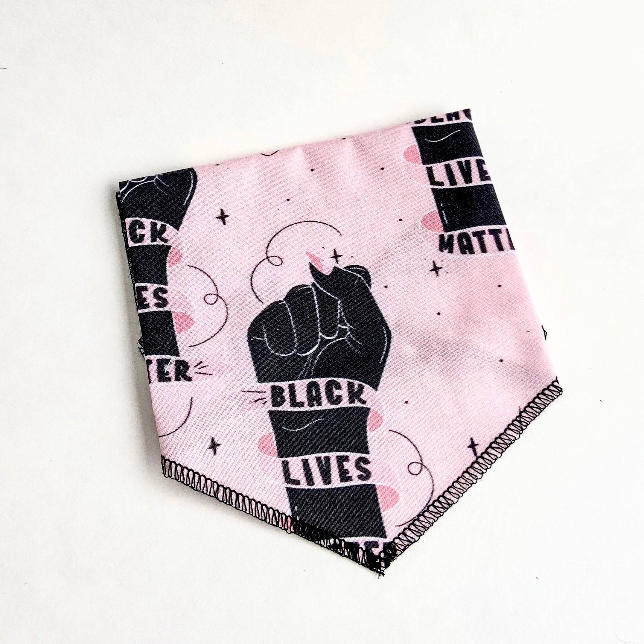 doggish - Vente Bandana – chien - Bandana rose pour chien Black Lives Matter, accessoire pour animal de compagnie