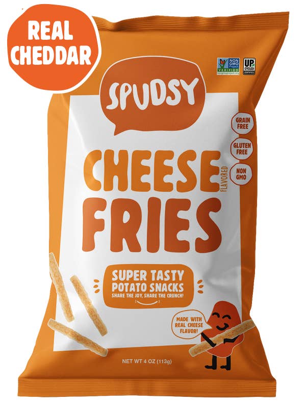 Sweet Potato Fries - Real Cheddar Cheese Sweet Potato Fries for wholesale by Spudsy