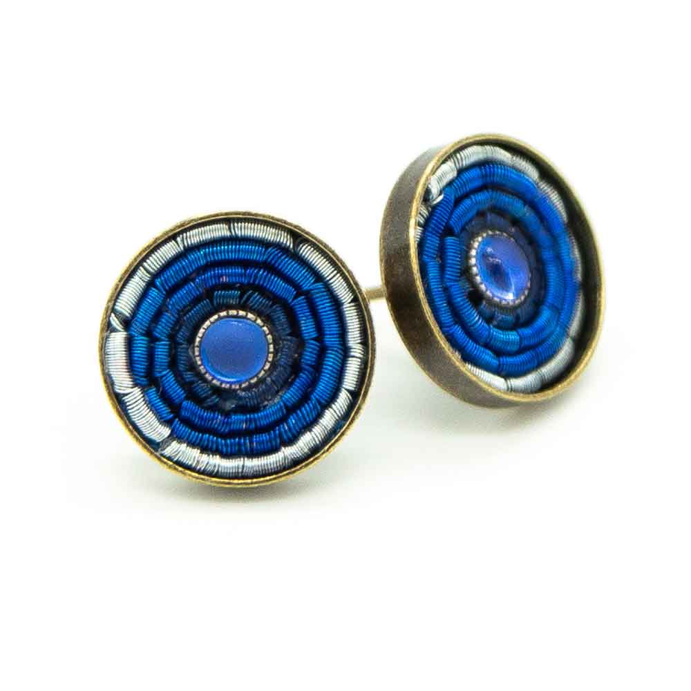 Sergio Engel jewellery – Brincos de pino por atacado – Brincos coloridos antigos Índia 0429