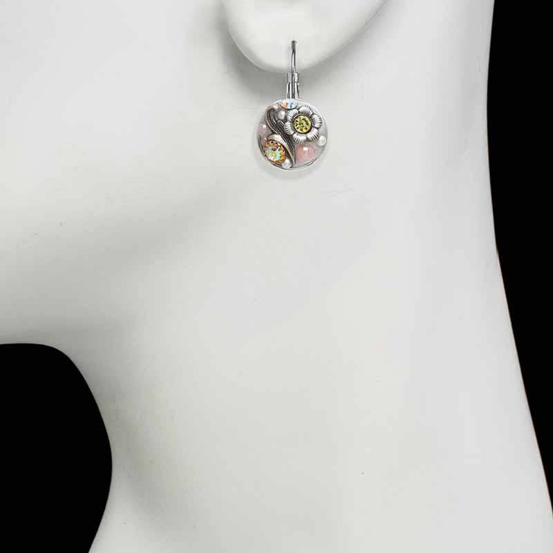 Michal Golan Jewelry – wholesale Dangle earrings – Silverlining Small Circle Earrings II1