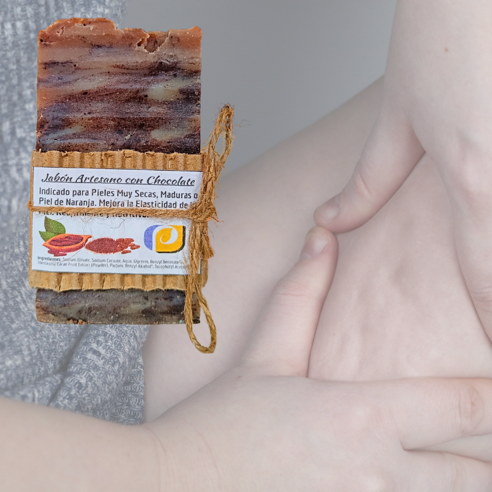 PumarShop Cinnia Natura – wholesale Tvål – Artisan naturlig chokladtvål 100 g3