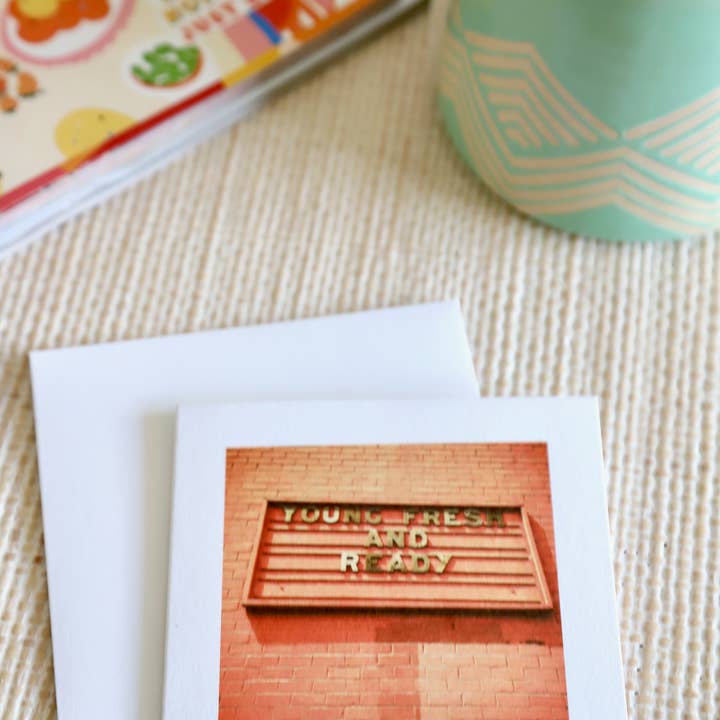 Tell it Well Greeting Cards - Wholesale Birthday Card - Young, Fresh and Ready2