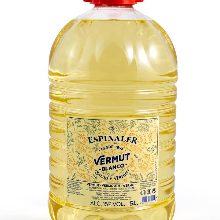 ESPINALER White Vermouth 5 L for wholesale by ESPINALER 1896 S.L