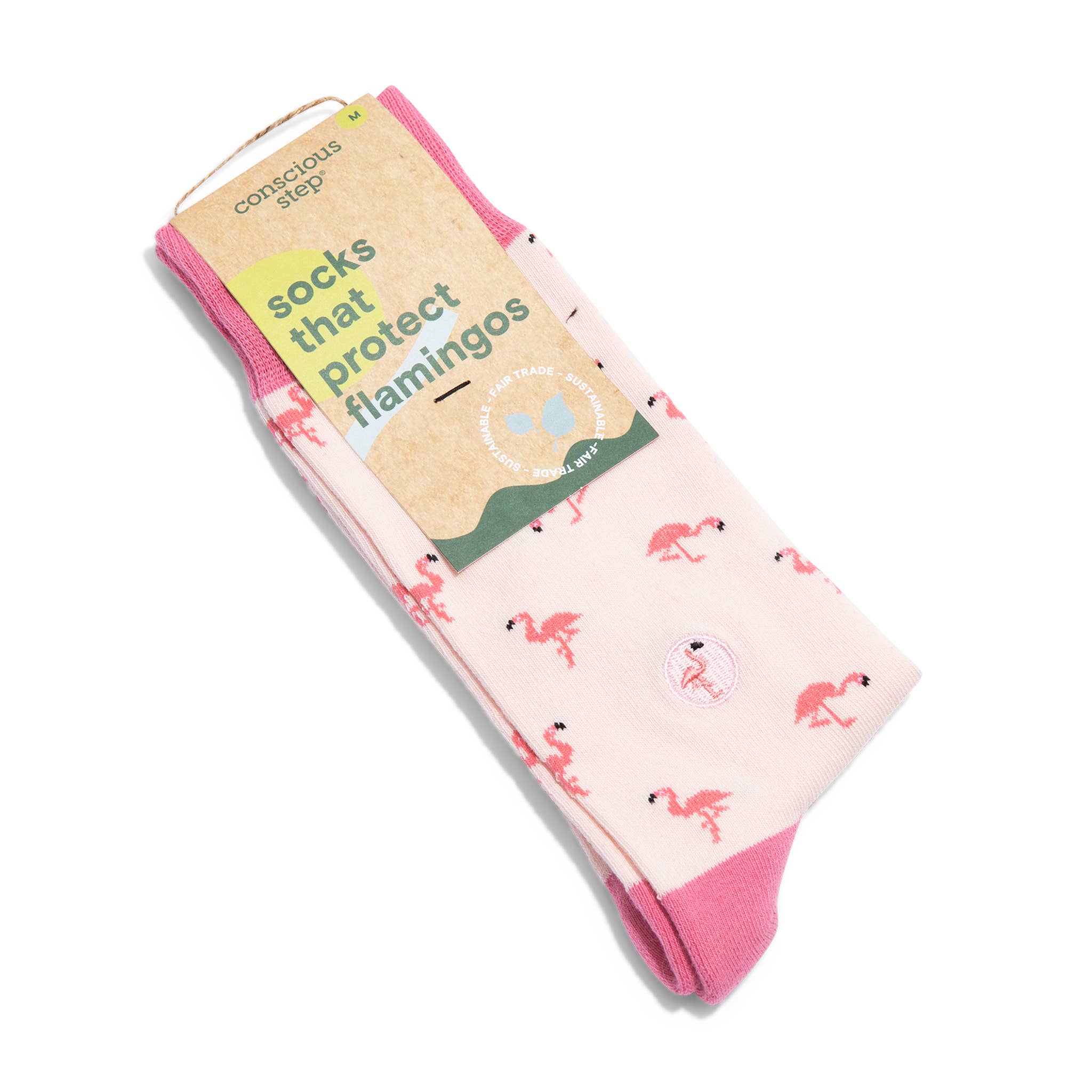 Conscious Step - Wholesale Socks - Unisex - Socks that Protect Flamingos0