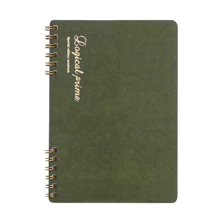 Logical Prime W Ring Notebook A5 size for wholesale by NAKABAYASHI Stationery