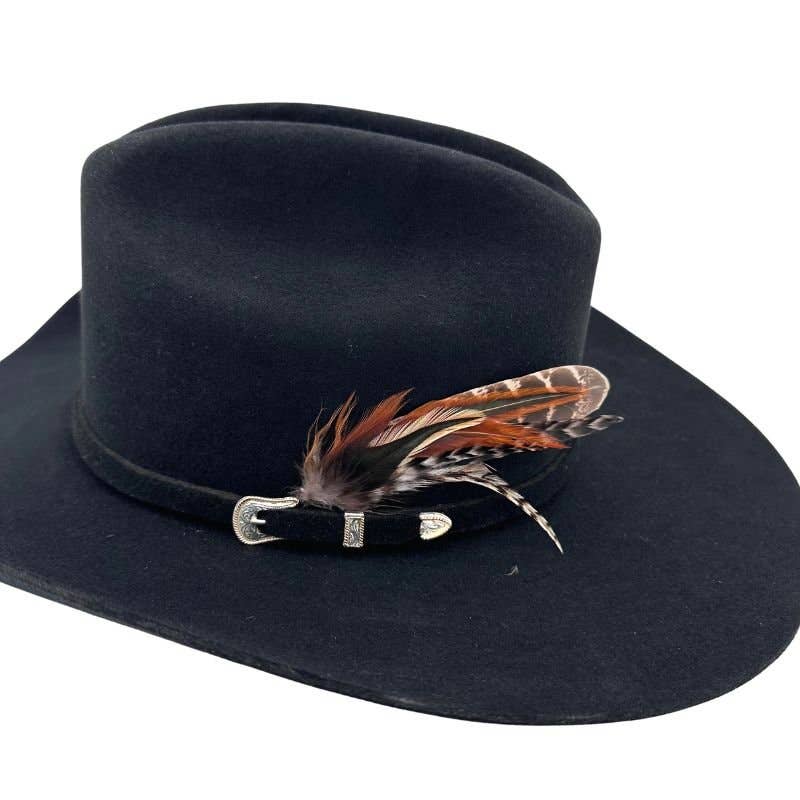 Willow Lane Hat Co. - Vente Accessoire pour chapeau – femme - Bonnet en plumes Accent - Chicklet2
