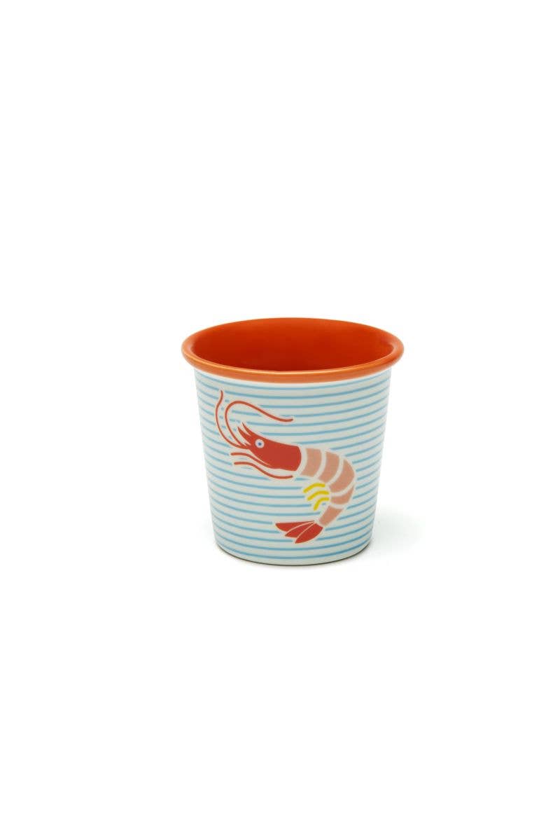 Multicolore Set 6 Bicchieri da Caffe' Corfu' in vendita all'ingrosso su Faire2