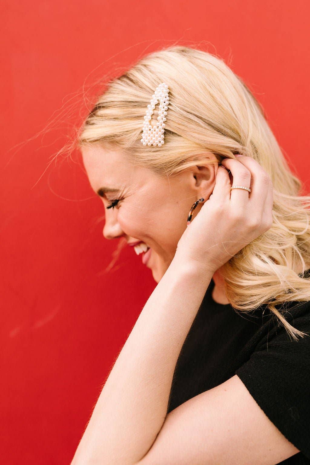 Shop Andi - Wholesale Hair Clip - Women's - Pearl Snap Clip1