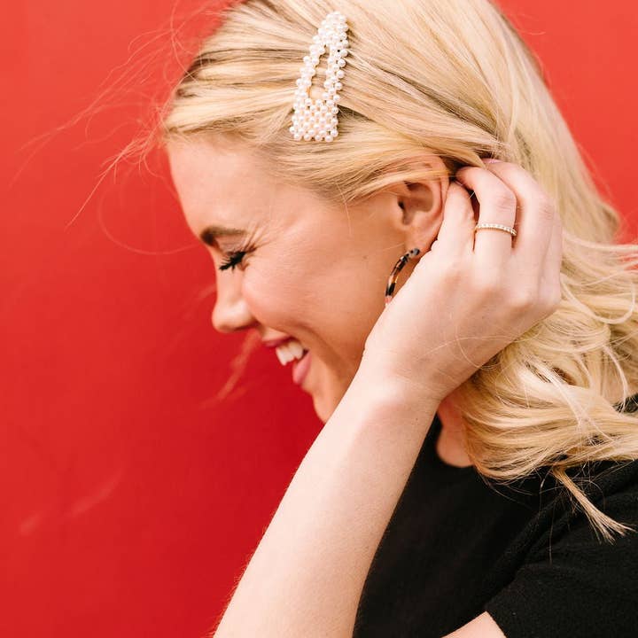 Shop Andi - Wholesale Hair Clip - Women's - Pearl Snap Clip1