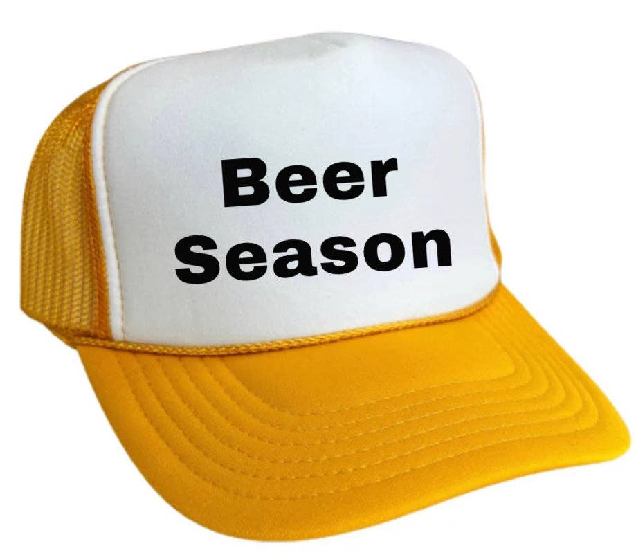 Inappropriate Trucker Hats - Wholesale Trucker Hat - Unisex - Beer Season Trucker Hat5