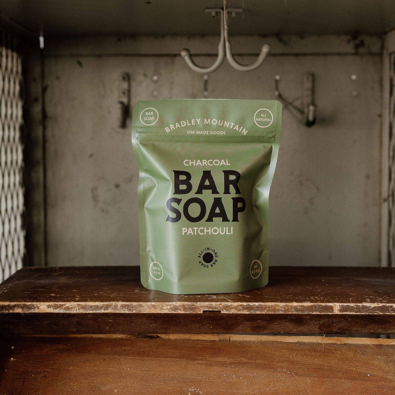 Bradley Mountain - Wholesale Bar Soap - Charcoal Bar Soap - Patchouli