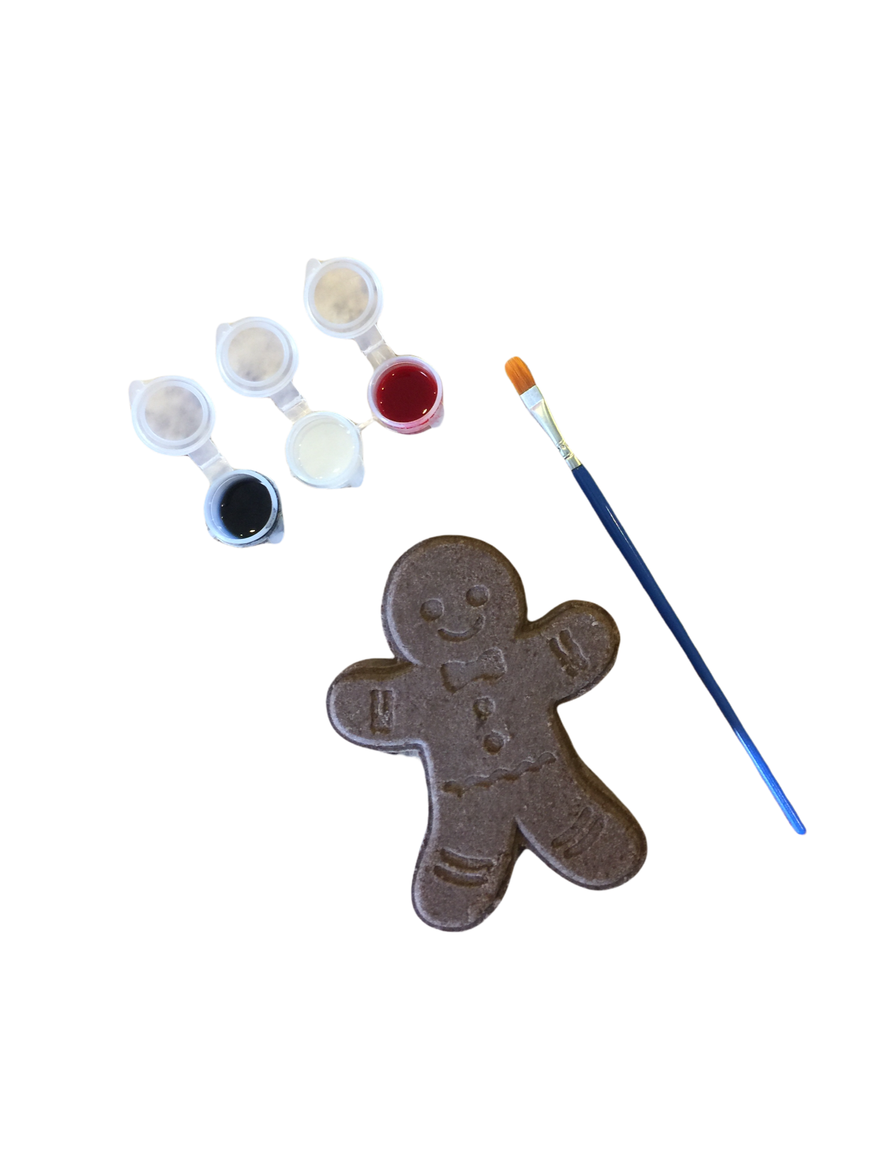 Olive Drab Farm - Venta al por mayor Kit de manualidades - Gingerbread DIY pinta tu propio - Bomba de baño de leche de cabra artesanal1