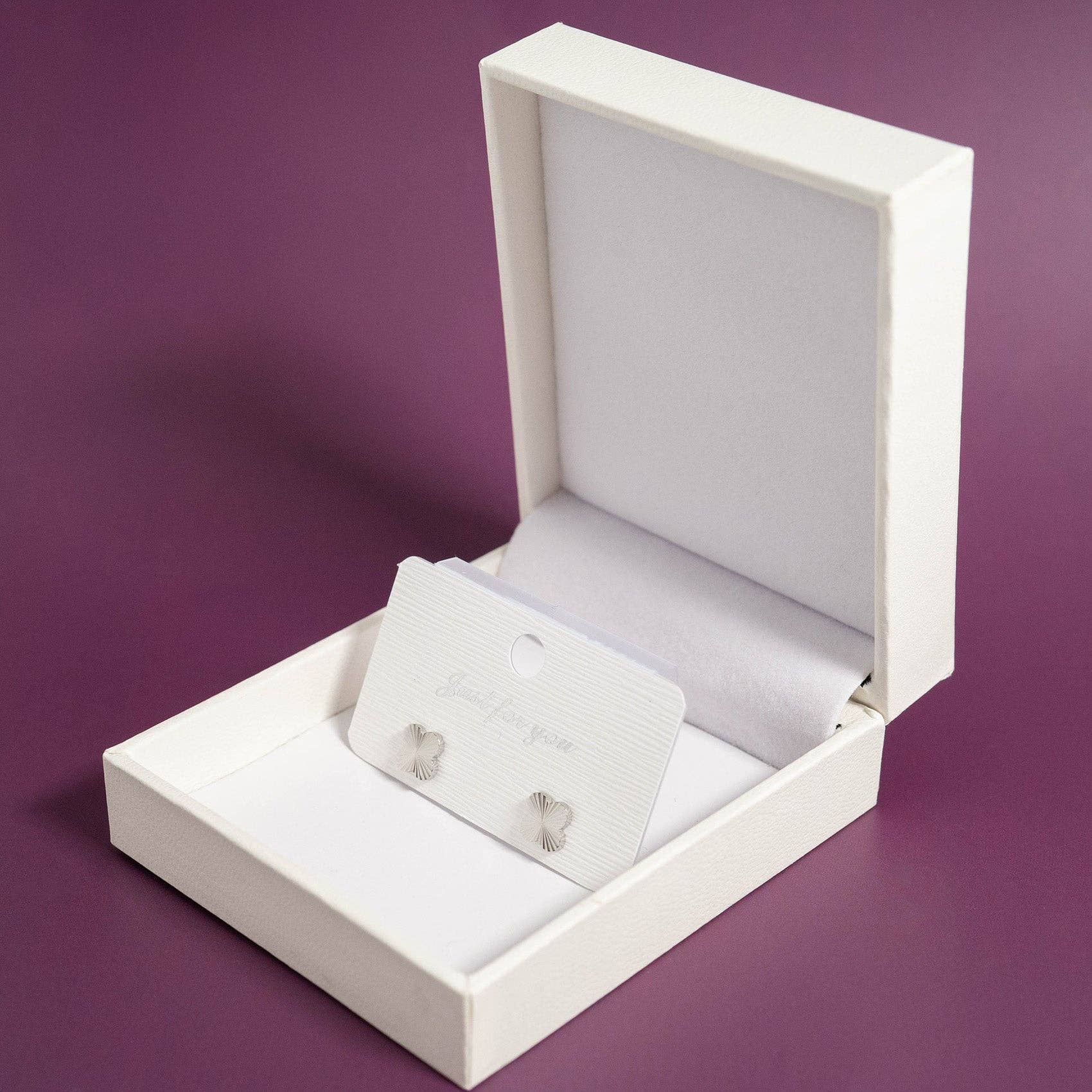 WJW - Wholesale Stud/Post Earrings - 18K Gold PVD Stainless Steel Clover Stud Earrings1