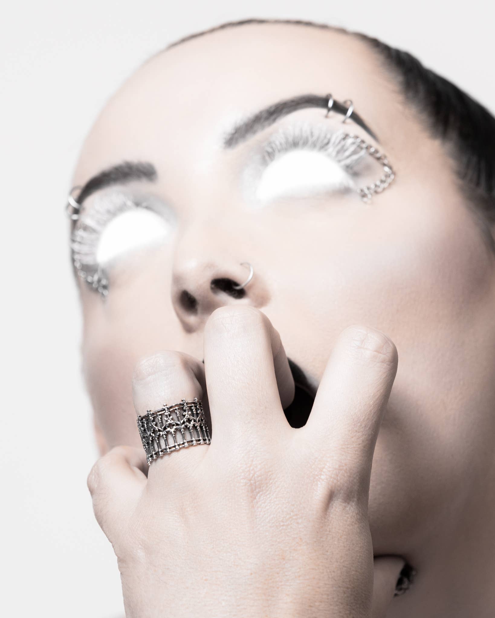 The Pretty Cult - Wholesale Cocktail/Statement Ring - Cemetery Walks Ring – Sterling Silver Gothic 3