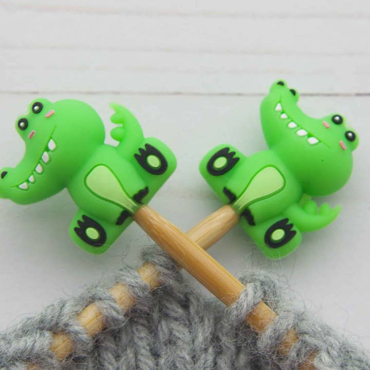Crocodile | Stitch Stoppers  for wholesale by Fox & Pine Stitches