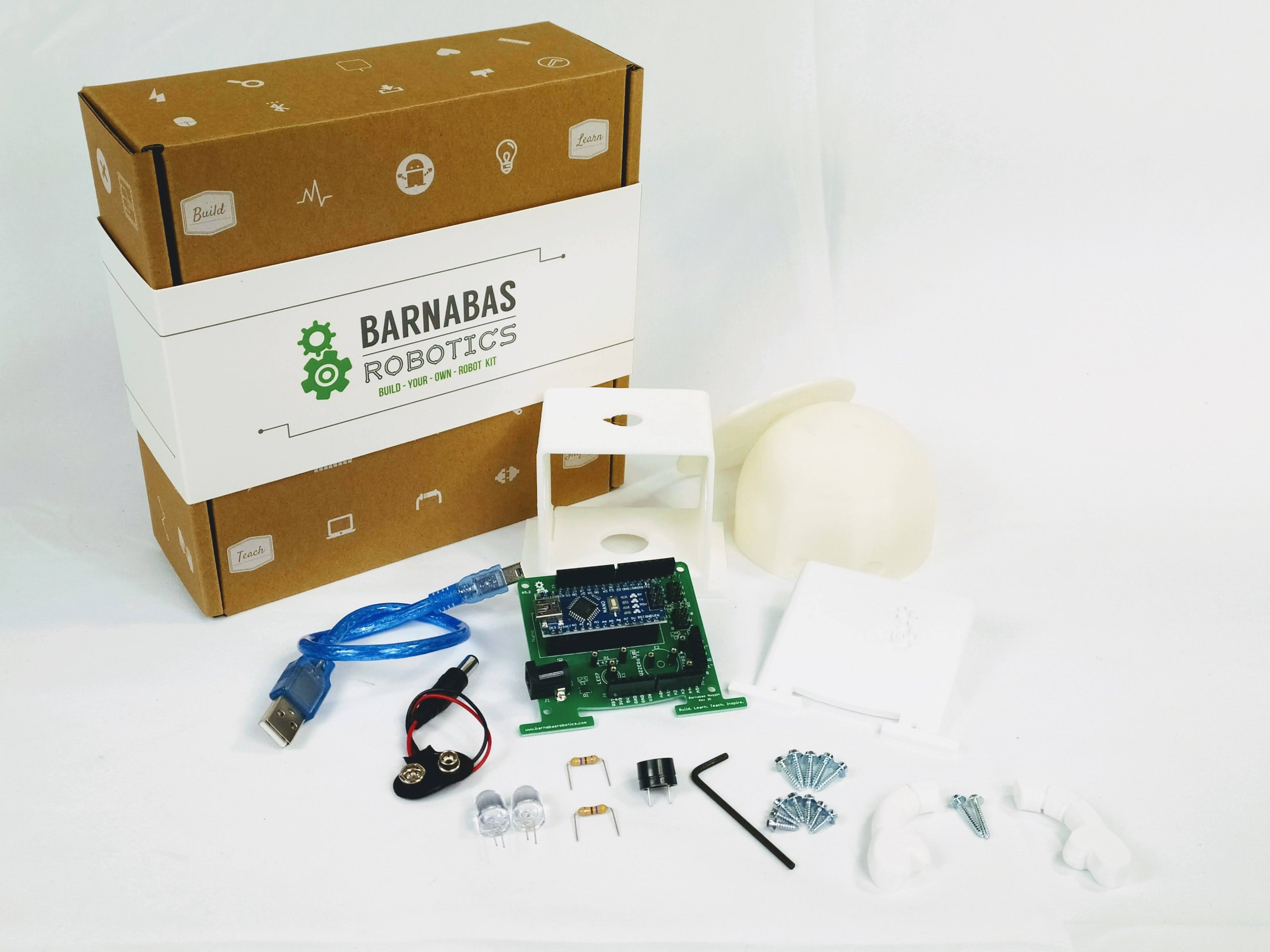 Barnabas Robotics - Wholesale Electronic toy – Child & baby - Barnabas-Bot: Arduino-Compatible 3-D Printed Robot Kit (Ages 9-12)1