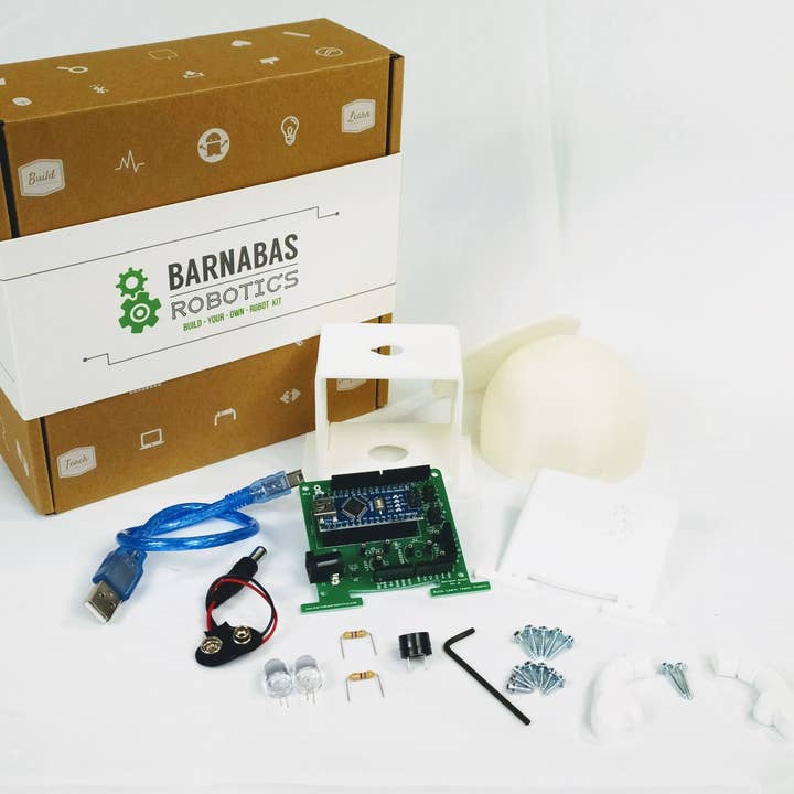 Barnabas Robotics - Wholesale Electronic Toy - Kids & Baby - Barnabas-Bot: Arduino-Compatible 3-D Printed Robot Kit (Ages 9-12)1