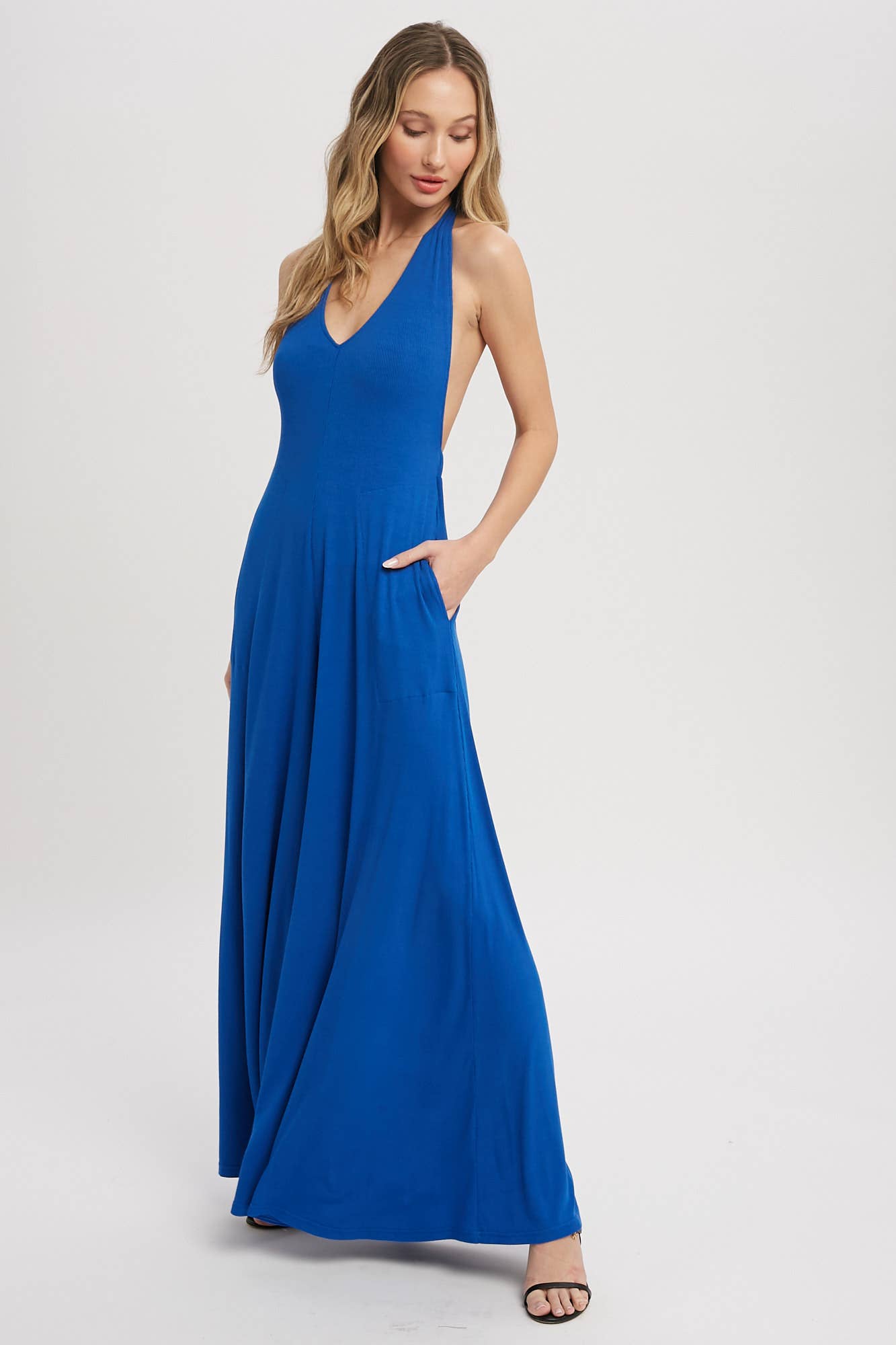 Bluivy - Wholesale Jumpsuit - Women's - WIDE LEG HALTER JUMPSUIT7