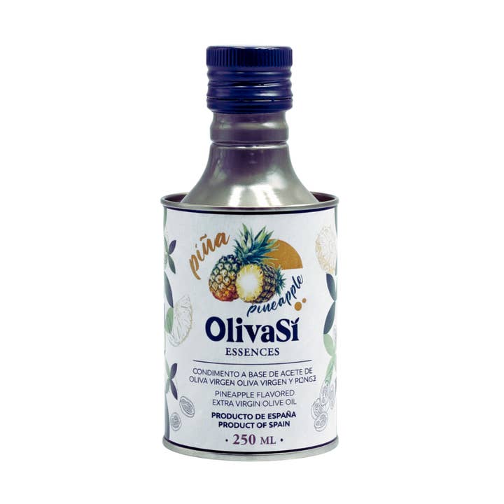 Smaksatt extra jungfruolivolja Oliva Sí, med ananas, 250 ml för wholesale av OLIVA SÍ