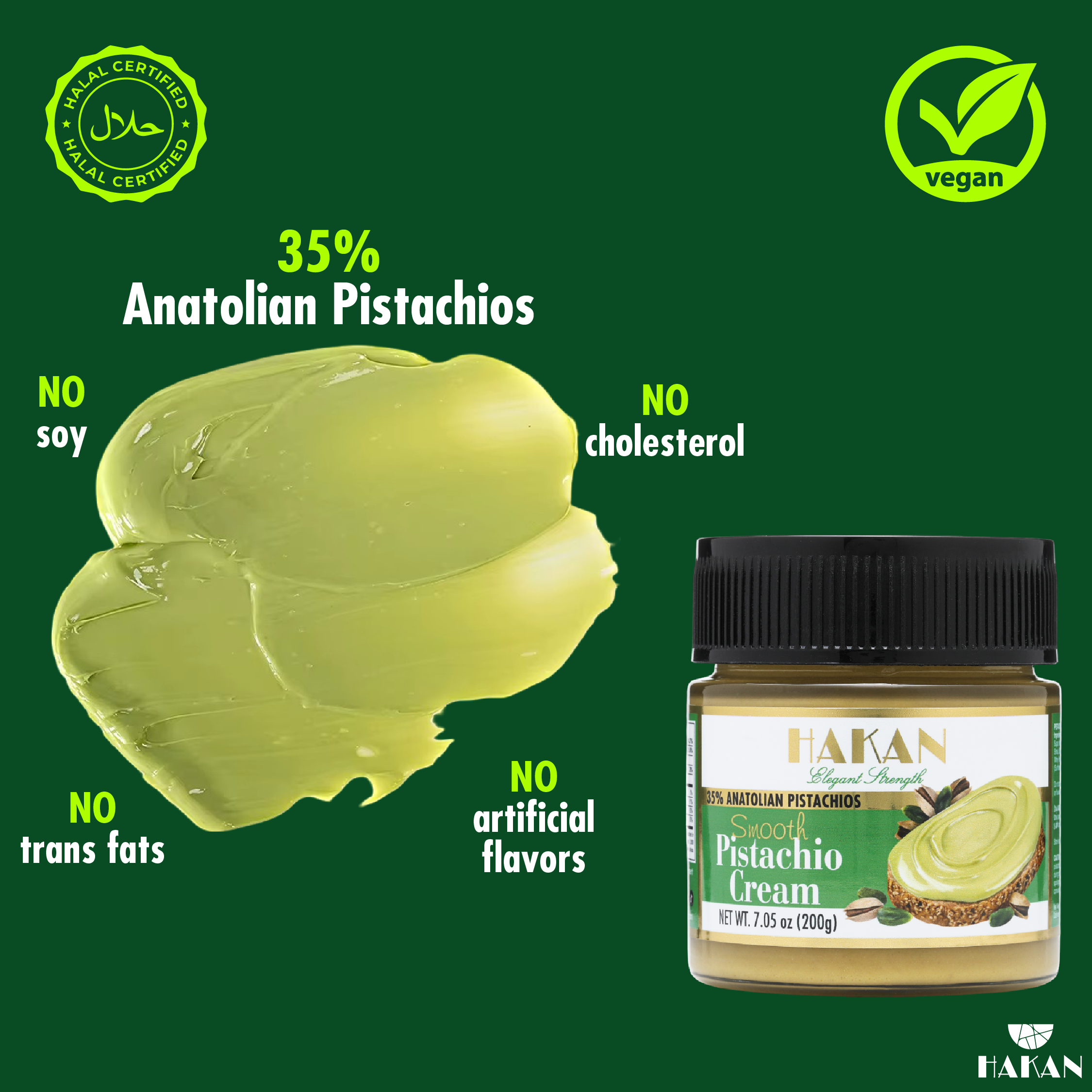 Hakan - Wholesale Nut Butter - Hakan Pistachio Cream, Pistachio Butter for Dubai Chocolate7