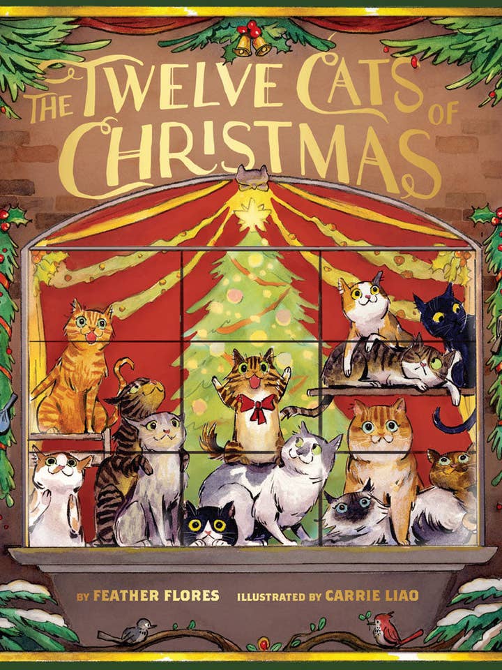 The Twelve Cats of Christmas for wholesale by Chronicle Books