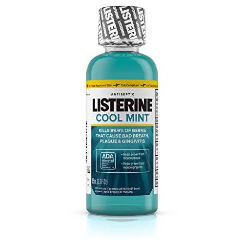 Shop The King - Wholesale Mouthwash - Listerine Cool Mint 3.2 oz Single Box