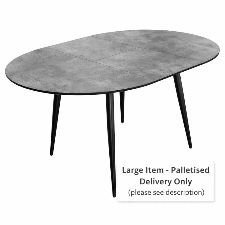 Thornton Grey Extending Dining Table for wholesale by Febland