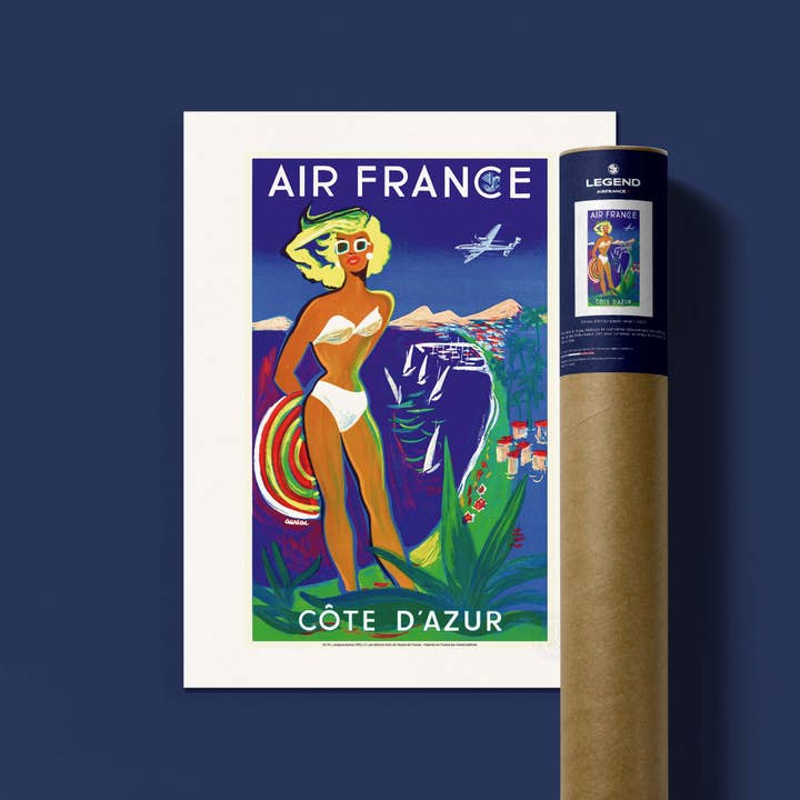 Oneart - Wholesale Poster - Air France / Côte d'Azur Poster - AFL01781