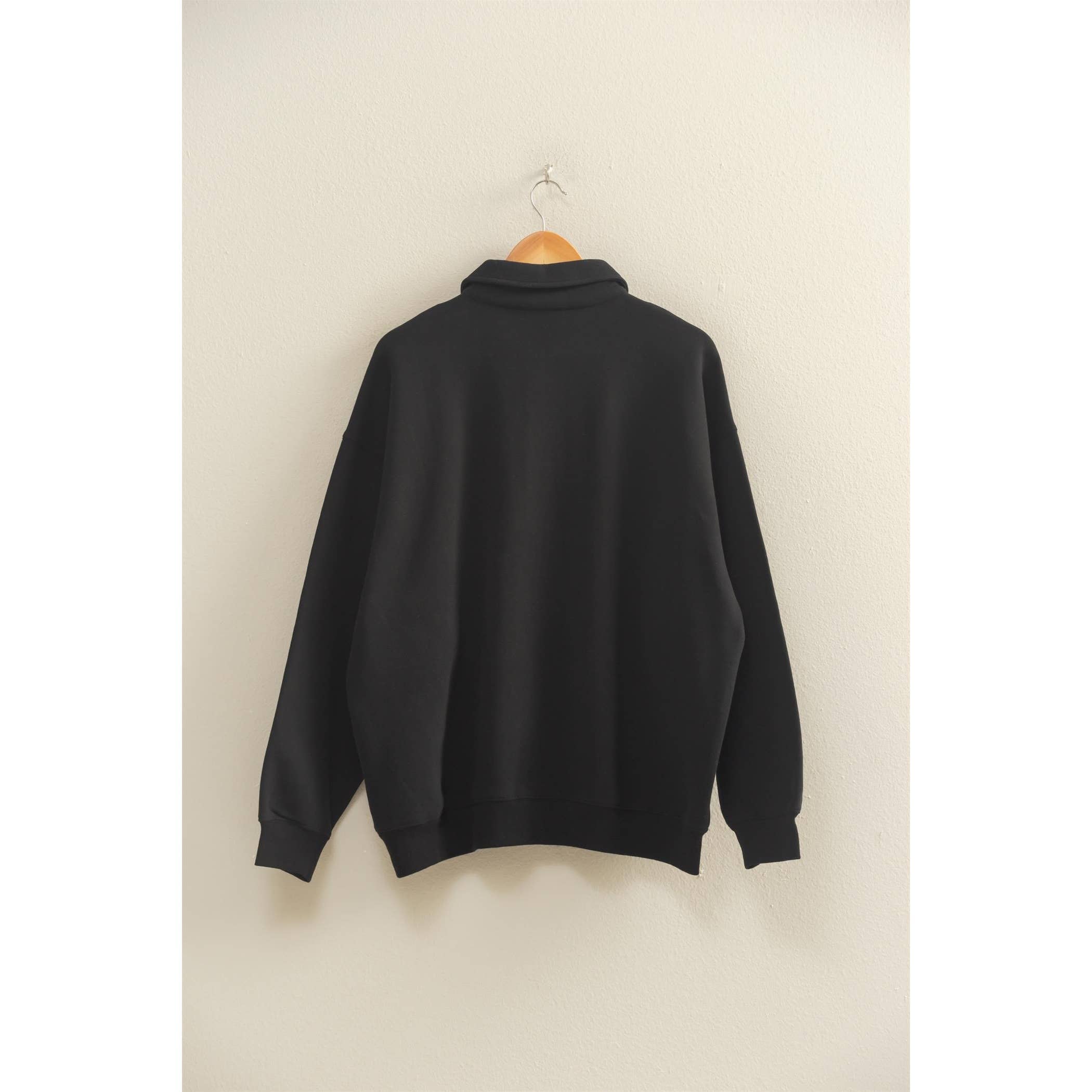 HYFVE - Wholesale Sweatshirt - Women's - Oversized Polo Collared Pullover8