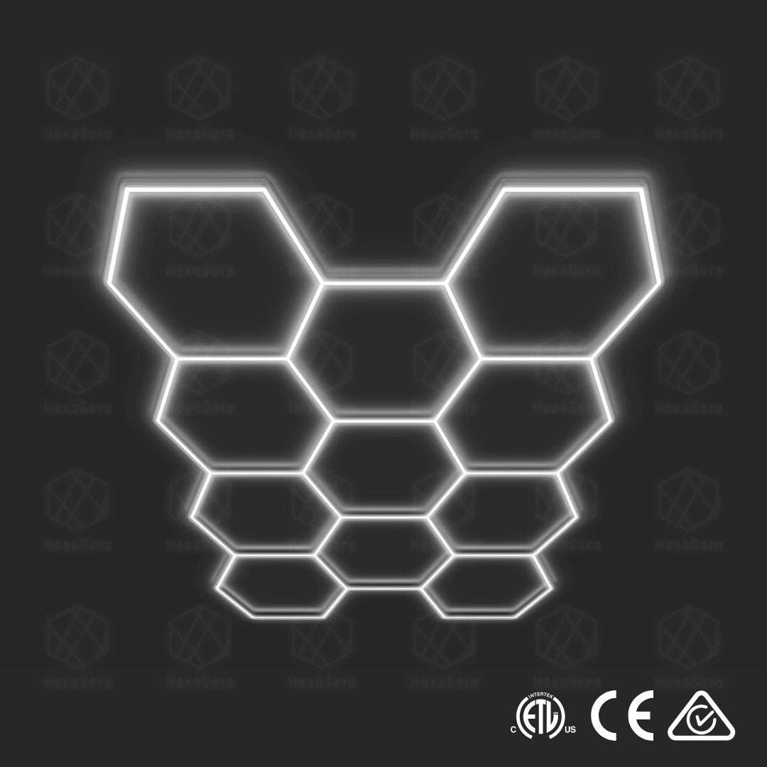 HexaGara - Wholesale String Lights - Hexagonal Lights Set of 11