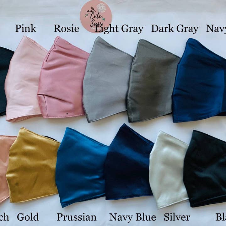 Cute Sass ™ - Wholesale Niet-medisch wegwerpmasker - LUXE ZIJDEN GEZICHTSMASKER9