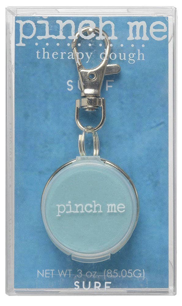 Pinch Me Therapy Dough - Wholesale Stress Relief Ball/Dough - Clip On Locket - Surf