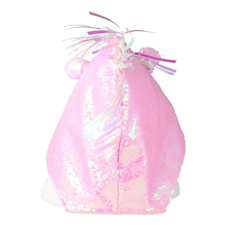 IKILIFE S.L - Venta al por mayor Mochila - Niños - Mochila Infantil con Gorro de Lentejuelas Reversibles – Rosa7
