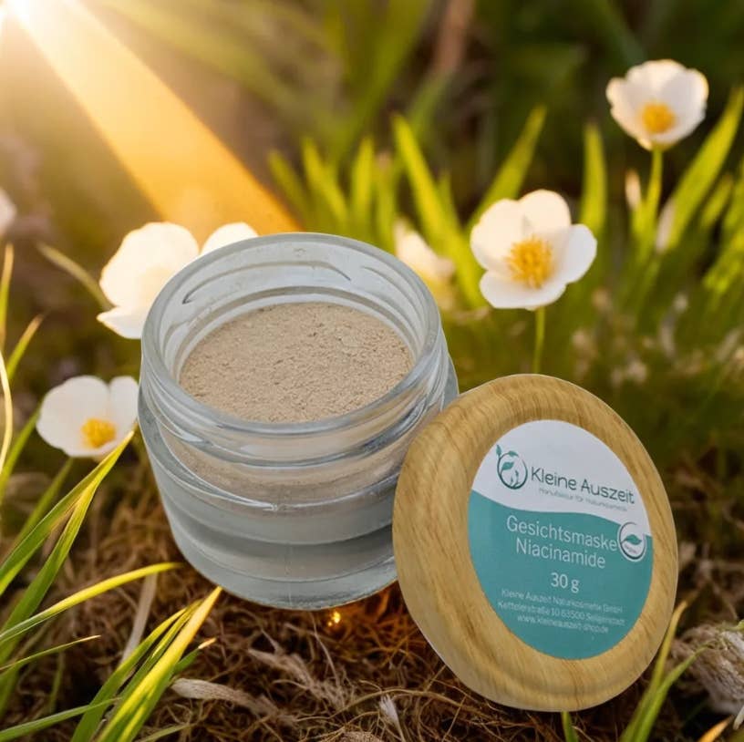 Kleine Auszeit Manufaktur - Vente Masque pour le visage - Masque facial Niacinamide - affine les pores2