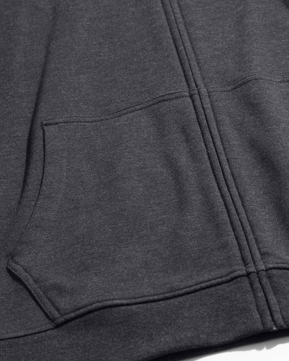 INTO THE AM - Wholesale Hoodie - Men's - Men's Zip-Up Hoodie Sweatshirt (Plain)39