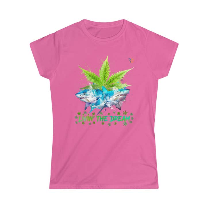 Maglietta Softstyle Donna per la vendita all'ingrosso da parte di 2 Sharks Apparel And More