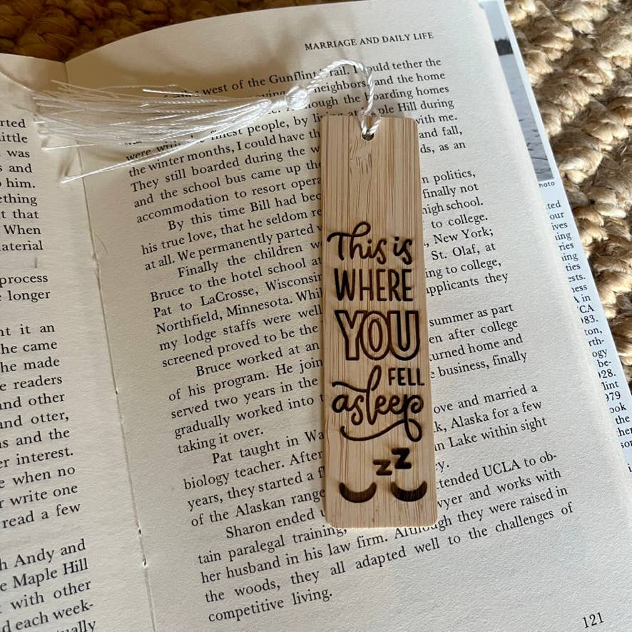 Handmade by Hammero – wholesale Bookmark – Wooden Engraved Bookmark6
