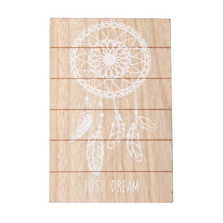 Natural DM Wood Dreamcatcher Frame 20X2X30cm for wholesale by B&B