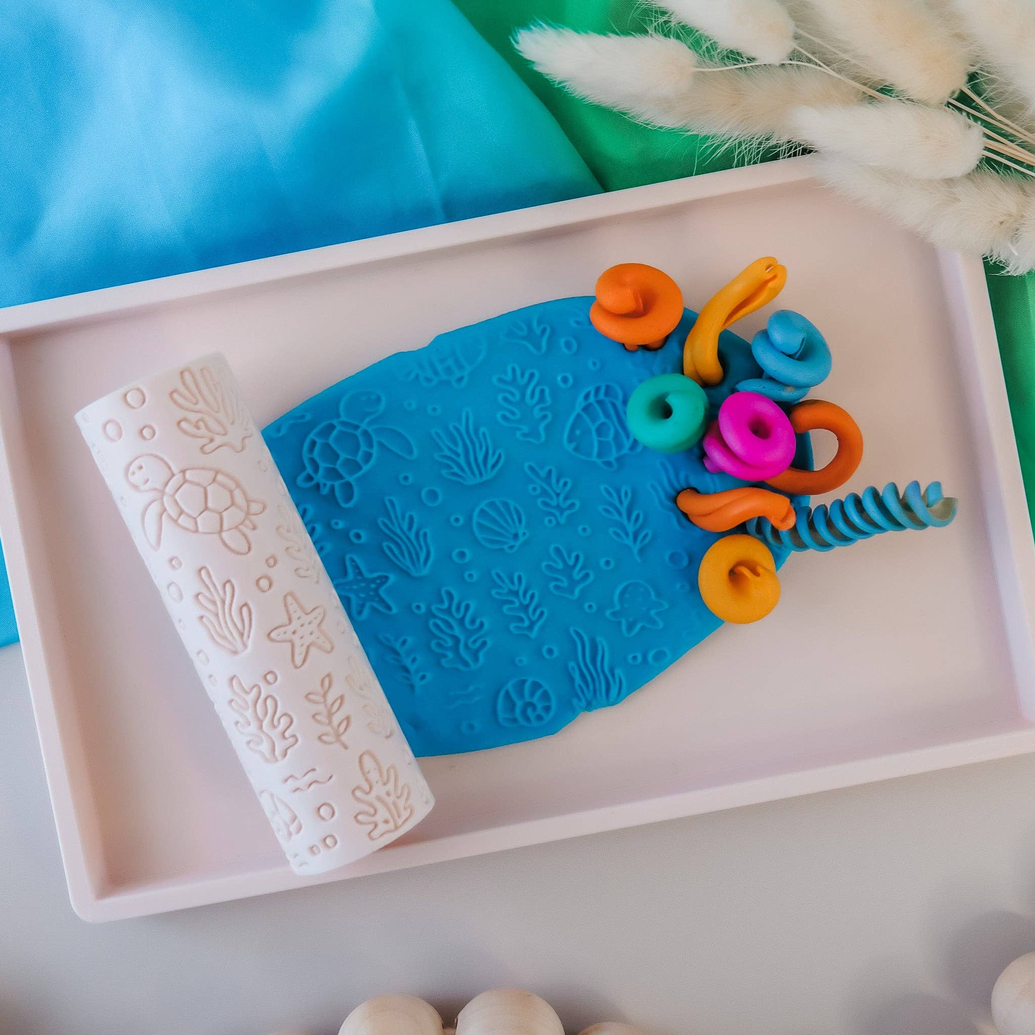 Play Sense - Wholesale Toy set – Kids - Eco Textured Roller | Ocean Life2