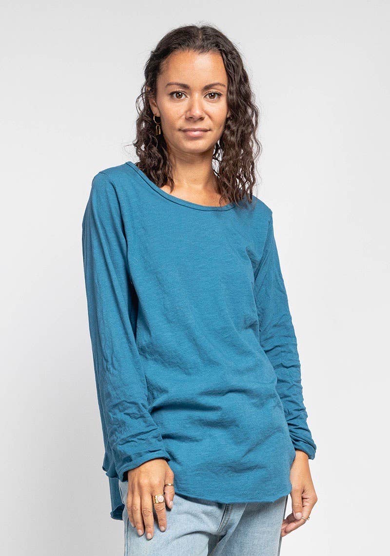 LINEN & COTTON HOUSE - Wholesale T-shirt (Zonder tekening) - Dames - 8008 basic katoenen T-shirt21