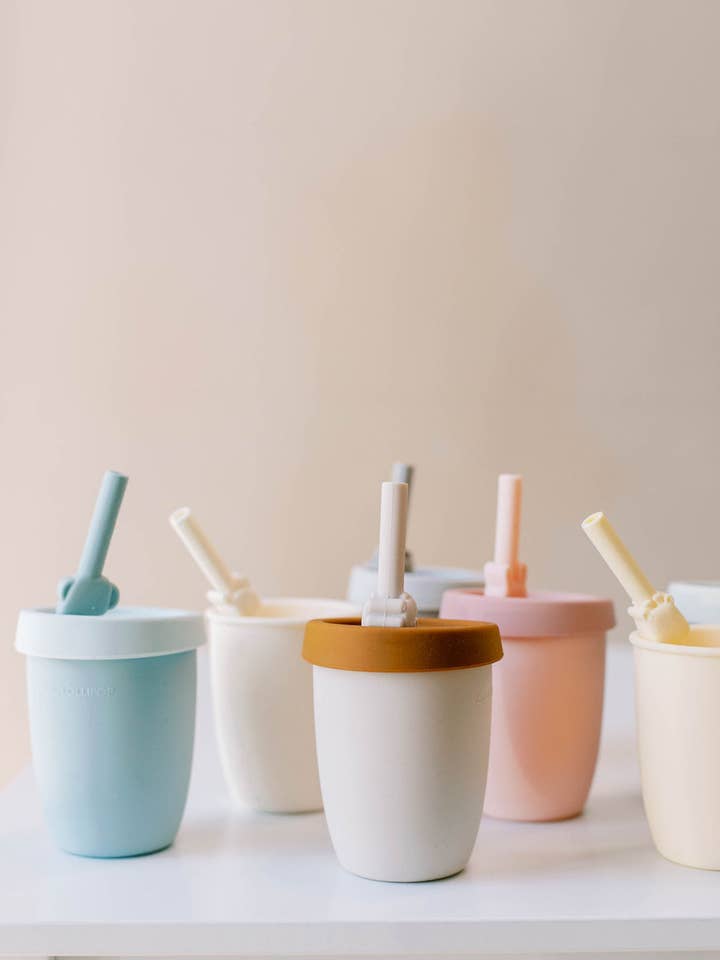Cup with Straw for wholesale by Loulou Lollipop