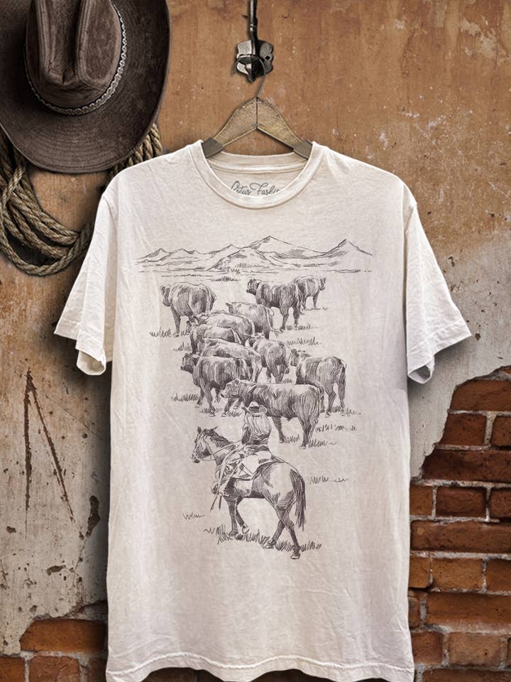 Lotus Fashion Collection - Wholesale T-Shirt (Graphic) - Women's - Ranch Life Graphic Top2