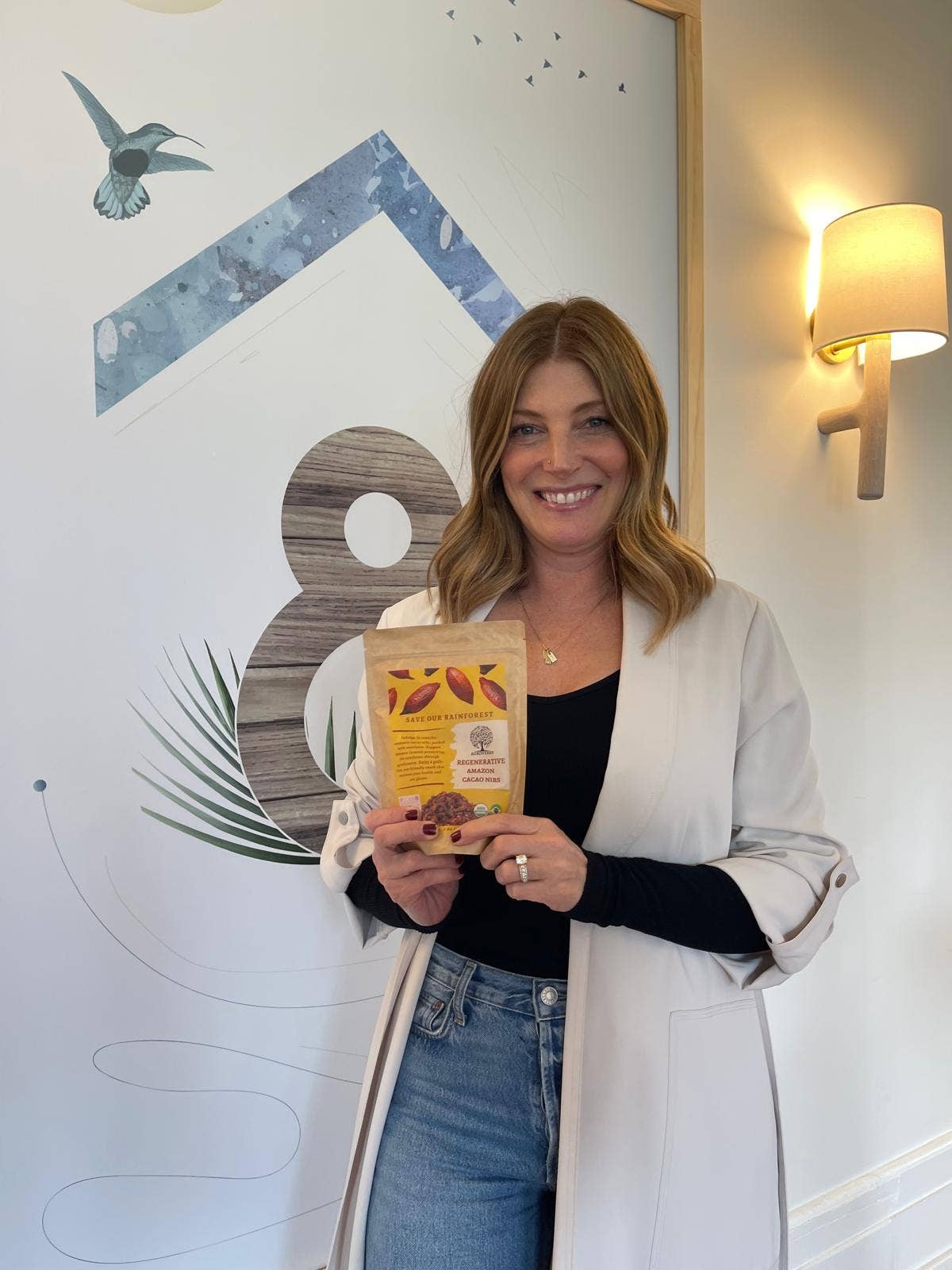 Agroverse.shop - Wholesale Chocolate Bar - Amazon Rainforest Regenerative 8 Ounce Organic Cacao Nibs8