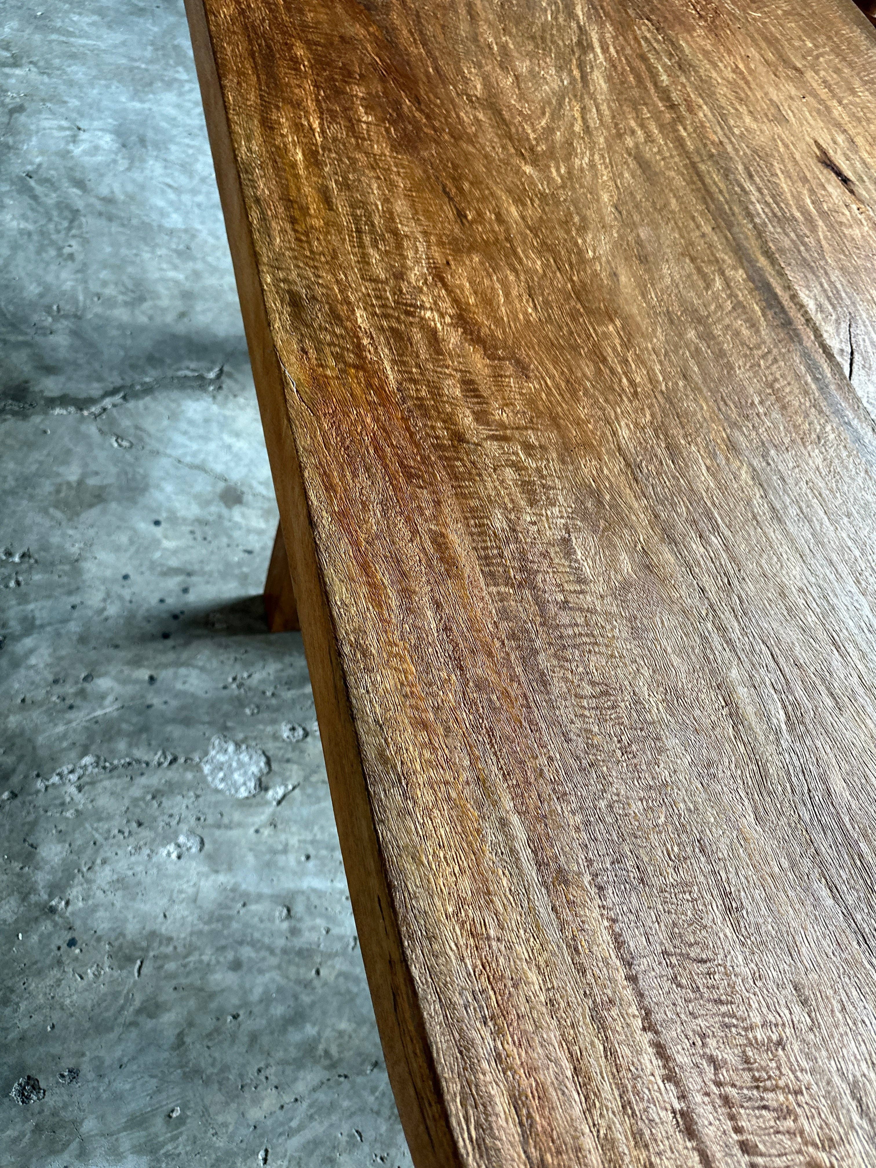 Office Objets - Wholesale Coffee Table - Massive mango wood table 2m10x1m101