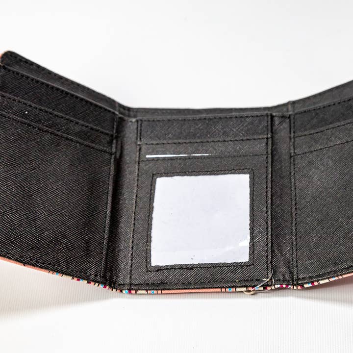 Flag Matrix Inc - Wholesale Wallet - Women's - Myka 5″ Tri-fold Native Wallet5