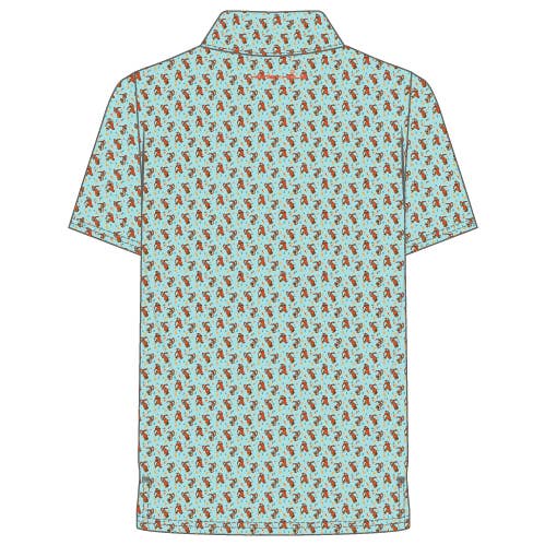 Honey Hole Outdoors - Wholesale Polo - Men's - Performance Polo - Crawfish Party