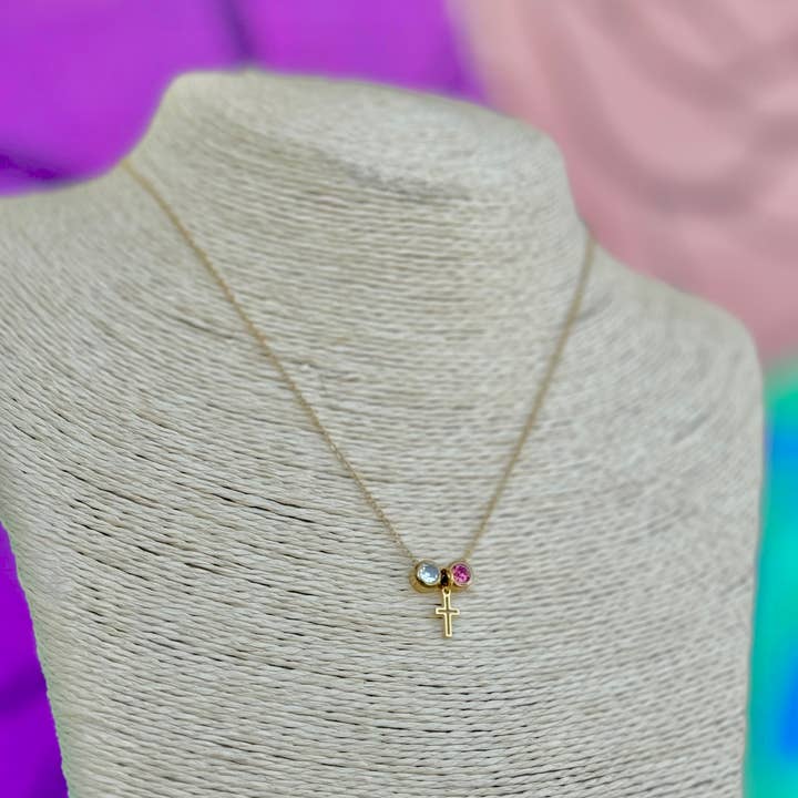 Briano Wholesale - Wholesale Individual Charm/Pendant - Mini Cross Charm *CHARM ONLY*