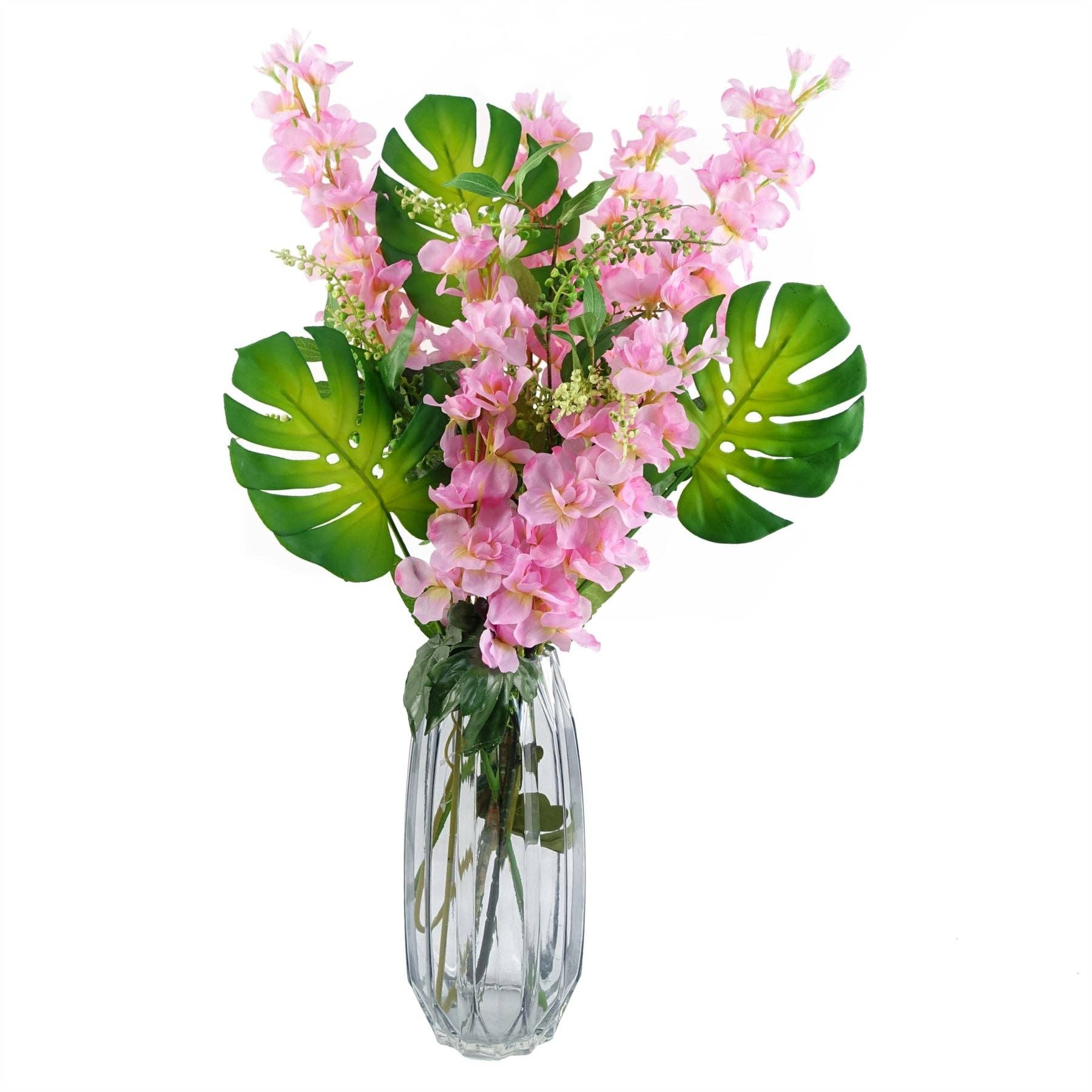 Leaf Design UK LTD – Großhandel Künstliche Blumen – 6er-Set künstliche grüne Pflanzenzweige, 85 cm7