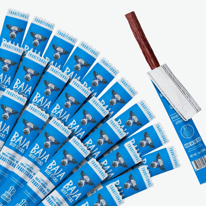 Baja Vida Beef Sticks - Traditional and other Purchase Wholesale beef stick. Free Returns & Net 60 Terms on Faire trending on Faire.
