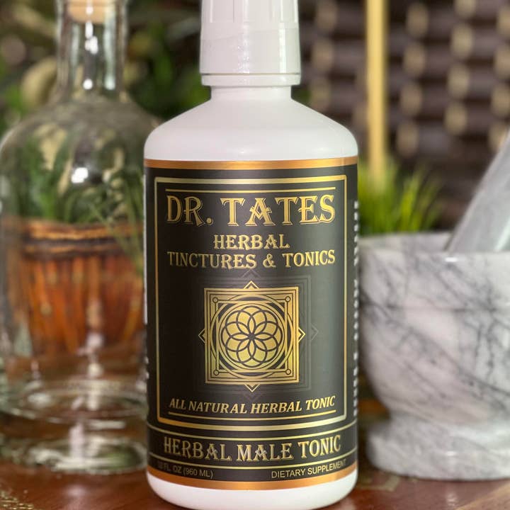 Dr. Tates Herbal Male Tonic for wholesale by Dr. Tates Herbal Tinctures & Tonics, LLC